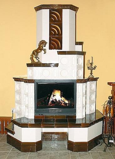 Obudowy kaflowe (zdjęcia z kaflarni Kulig - www.kafle.com.pl